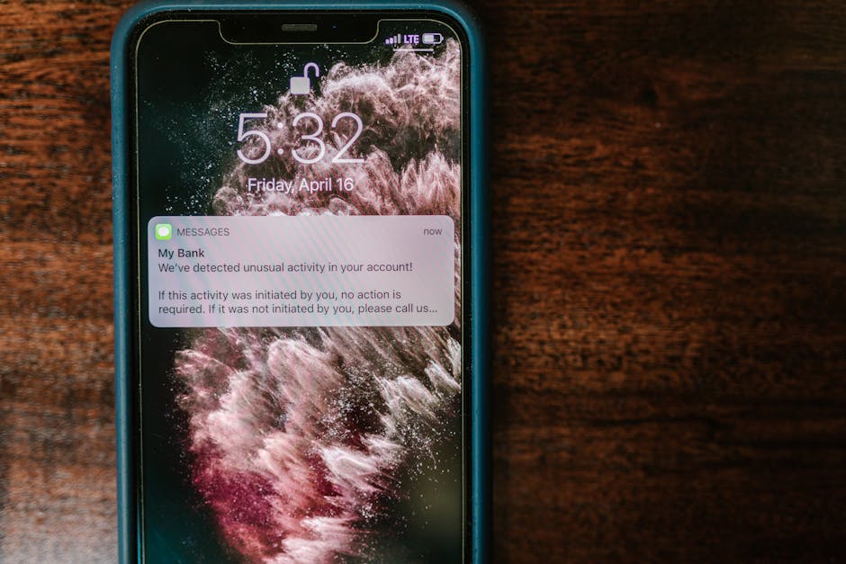 telefon ekranında parola yöneticisi uygulaması
